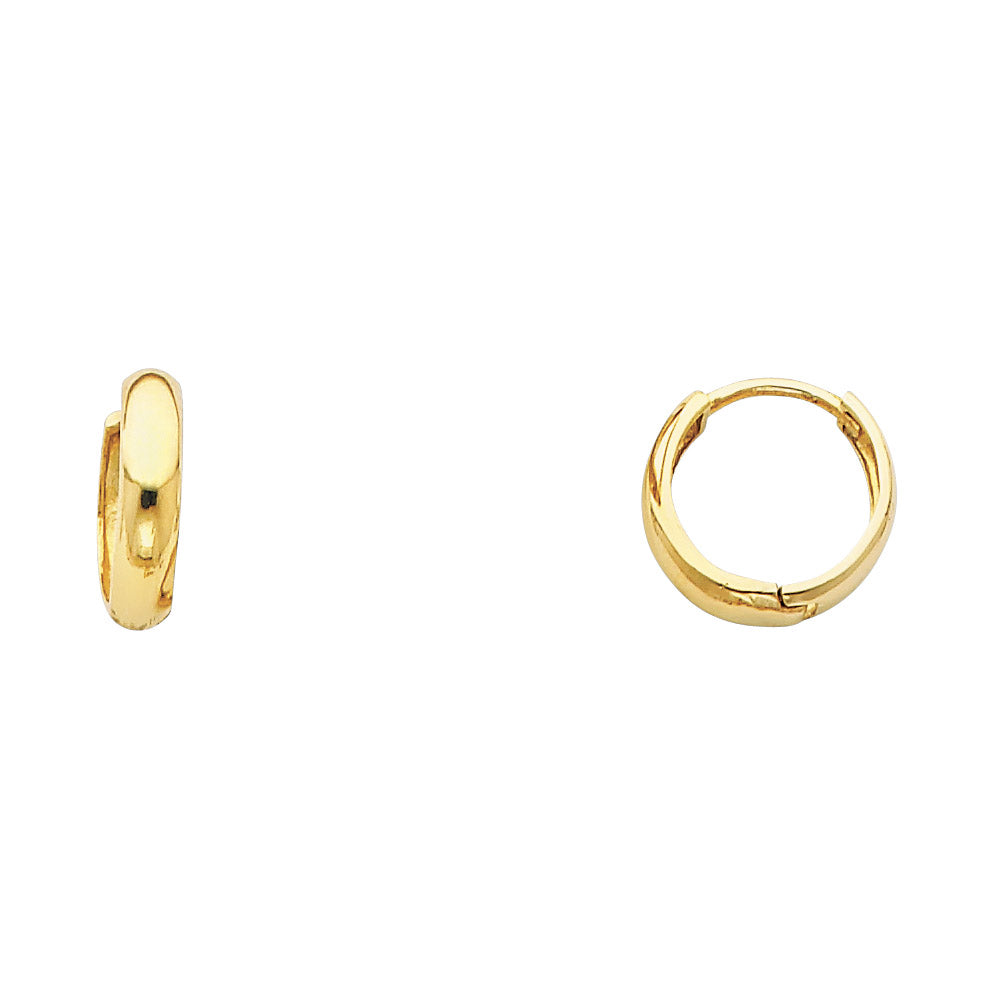 Huggies Earrings  - 14K Gold - ER219