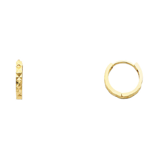 Huggies Earrings  - 14K Gold - ER221