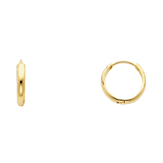 Huggies Earrings  - 14K Gold - ER225