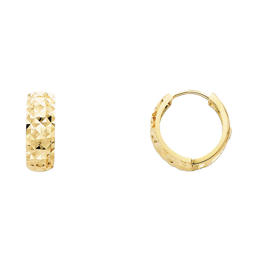Huggies Earrings  - 14K Gold - ER234