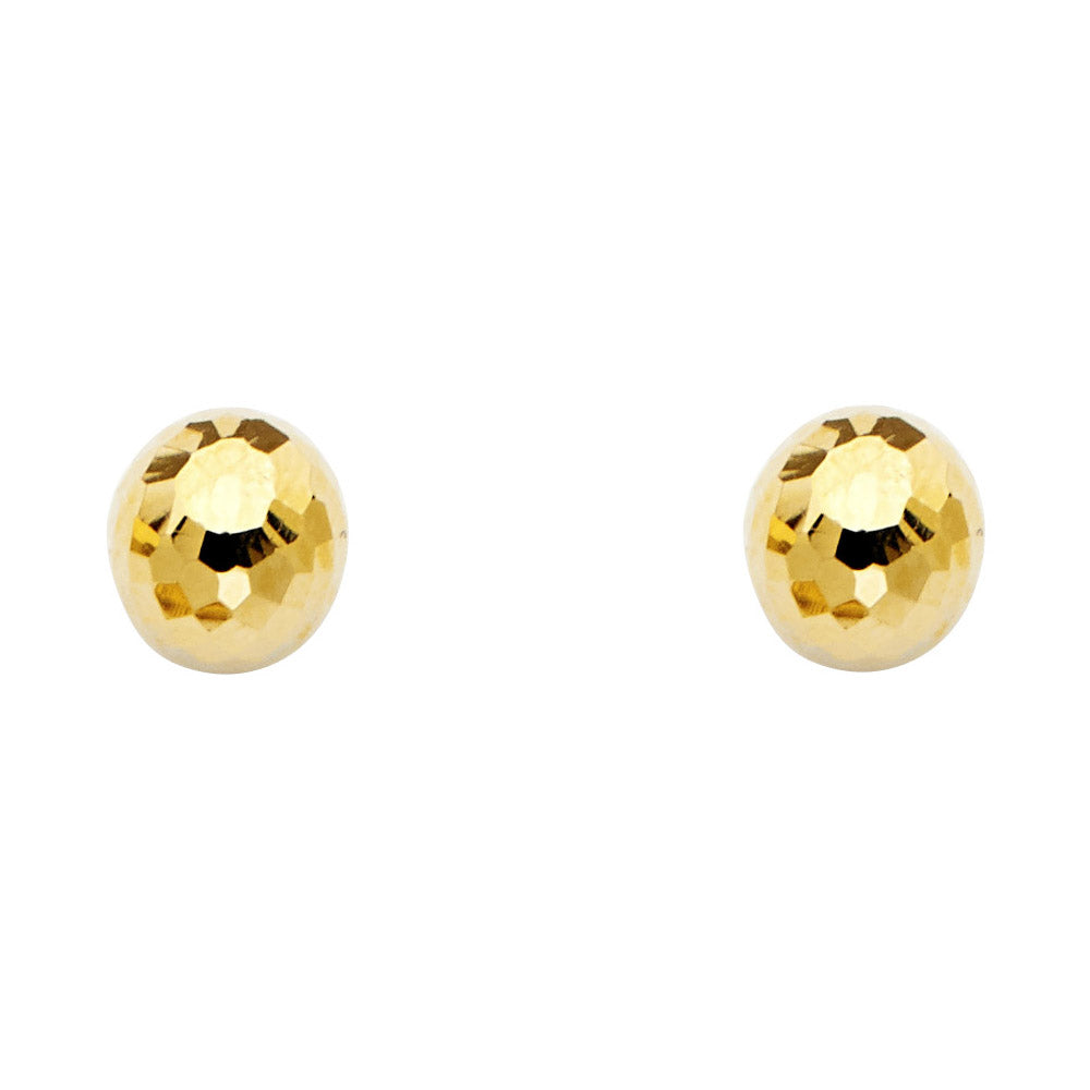 Assorted Earrings with Push Back - 14K Gold - ER723