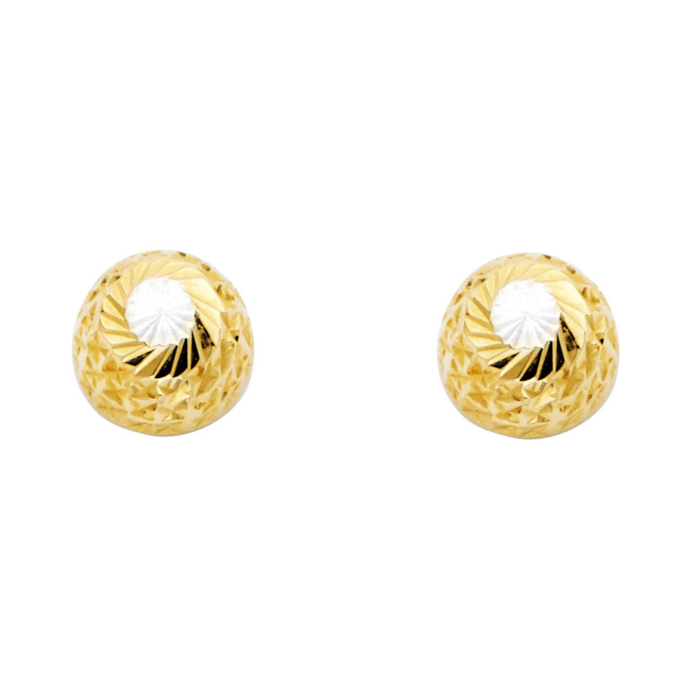 Assorted Earrings with Push Back - 14K Gold - ER725