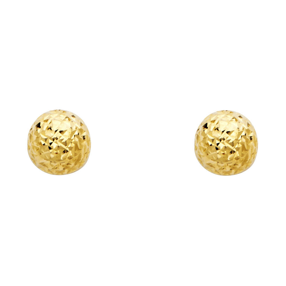 Assorted Earrings with Push Back - 14K Gold - ER728