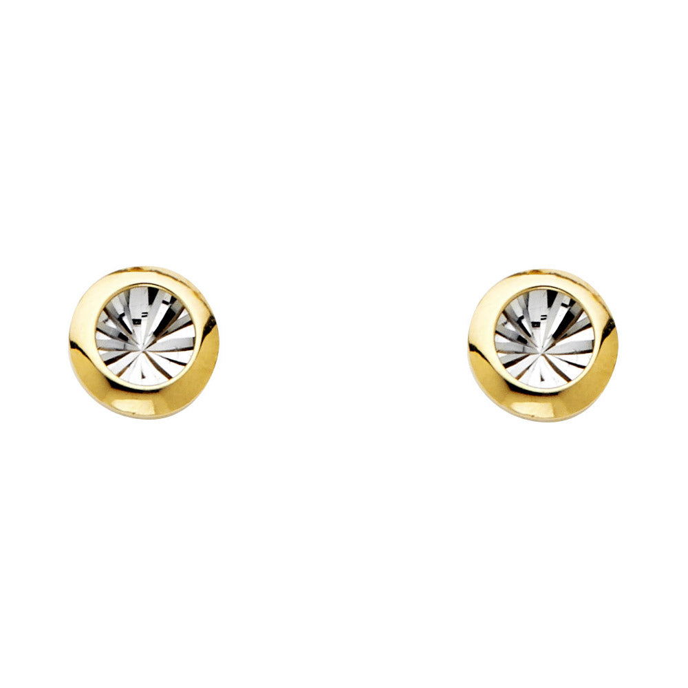 Assorted Earrings with Push Back - 14K Gold - ER729
