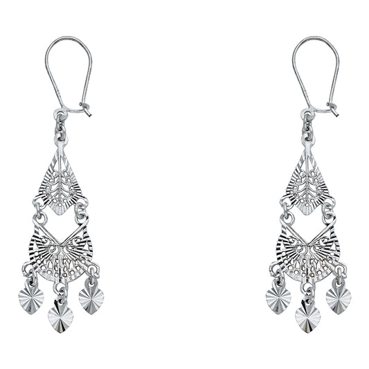 Chandelier Earrings - 14K Gold - ER895