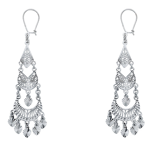 Chandelier Earrings - 14K Gold - ER897