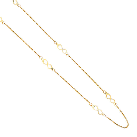 Light Fancy Chain Necklaces - 2.3 mm 14K GOLD - NK260