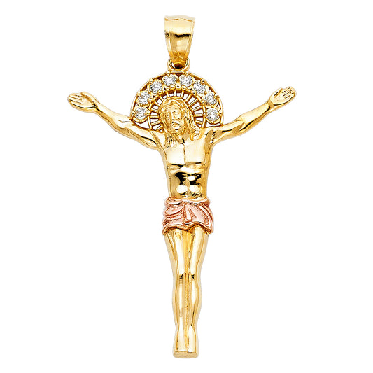 Crucifix Pendants - 14K GOLD - PT1198