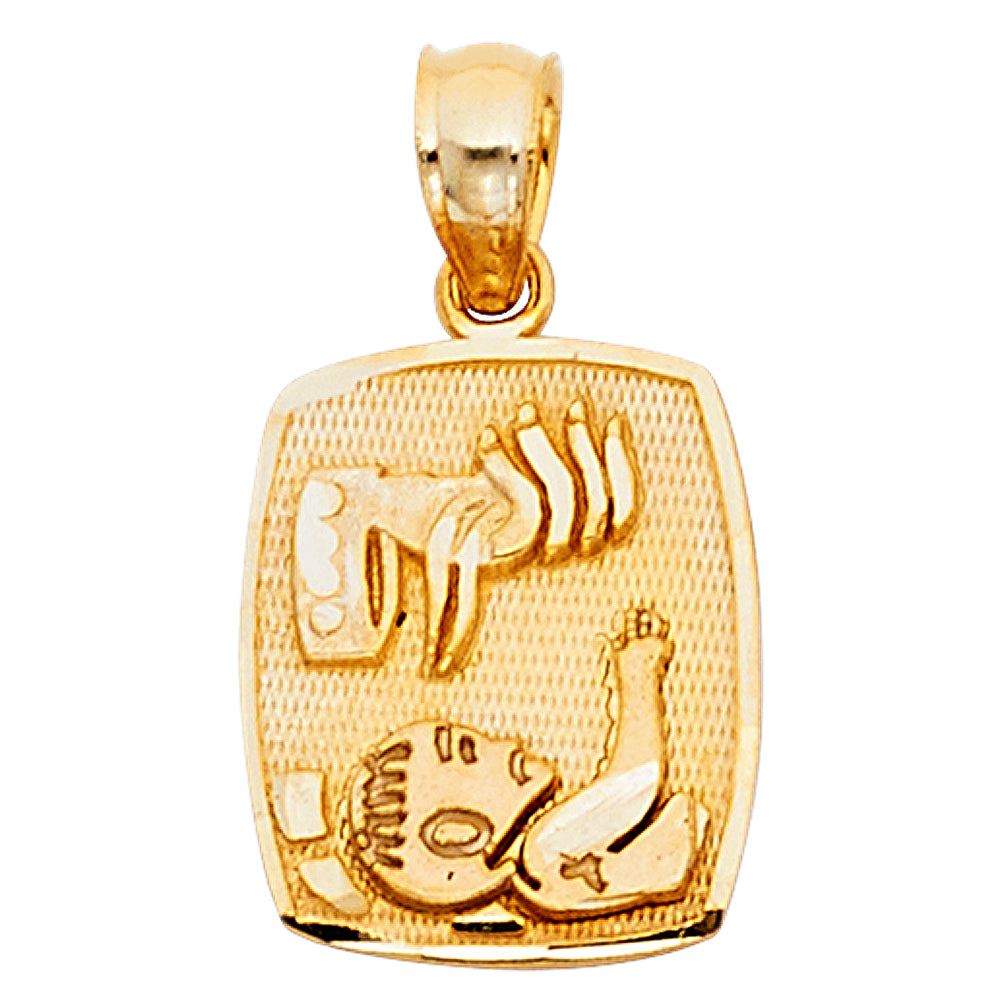 Religious Pendants - 14K GOLD - PT1441