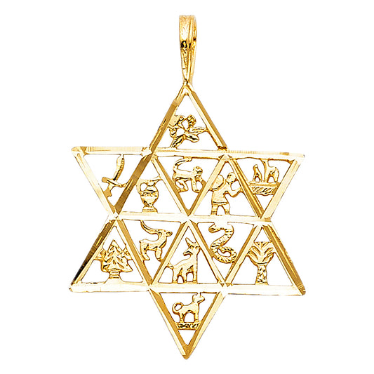 Religious Pendants - 14K GOLD - PT1500