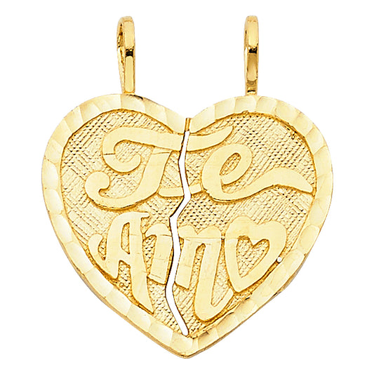 Assorted Heart Pendants - 14K GOLD - PT1808