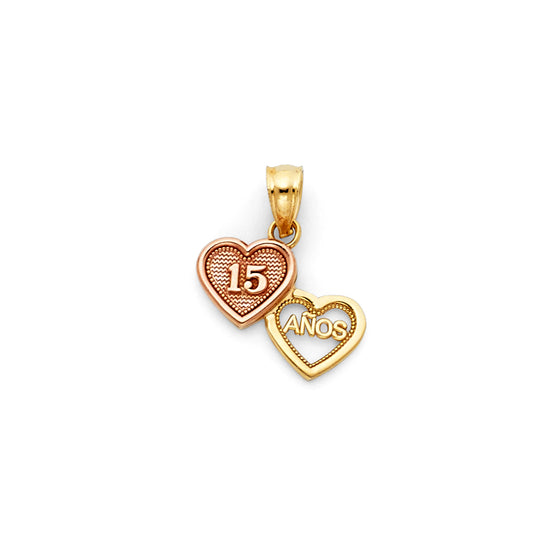 15 Años Pendants - 14K GOLD - PT1886