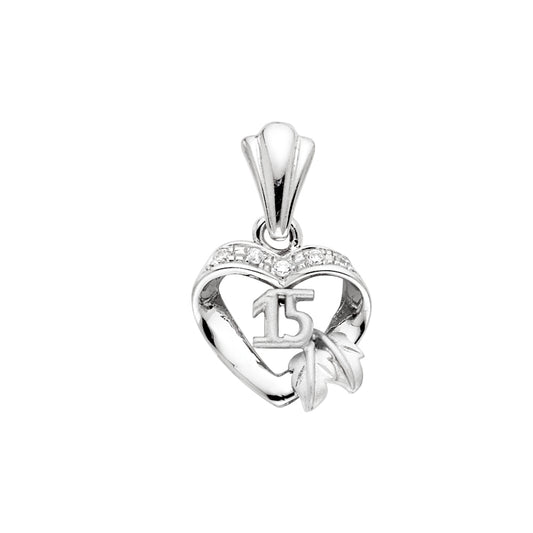 15 Años Pendants - 14K GOLD - PT1888