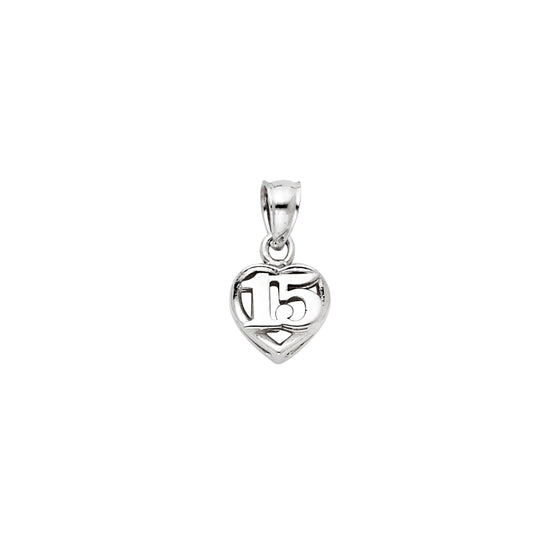 15 Años Pendants - 14K GOLD - PT1893