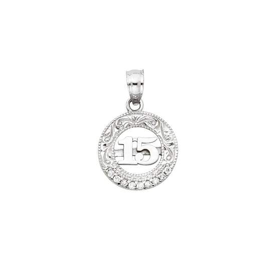 15 Años Pendants - 14K GOLD - PT1894