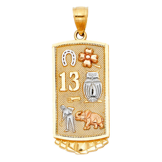 Assorted Pendants - 14K GOLD - PT1928