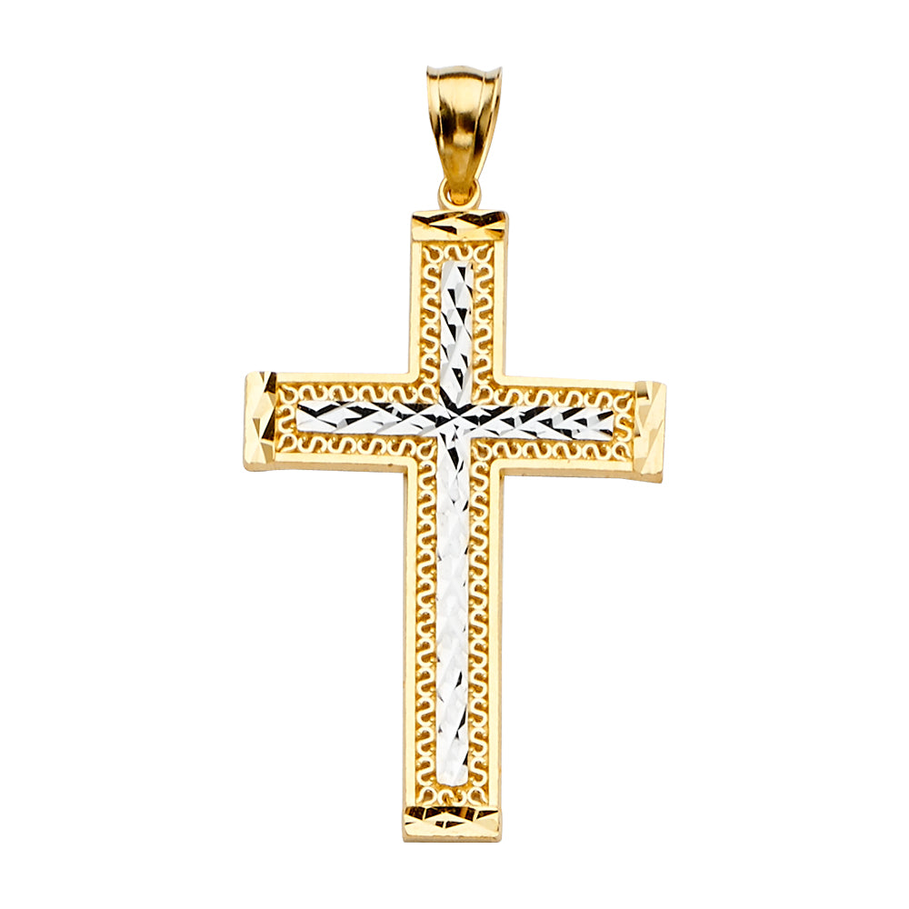 Cross Pendants - 14K GOLD - PT2206