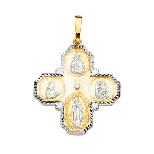 Cross Pendants - 14K GOLD - PT2211