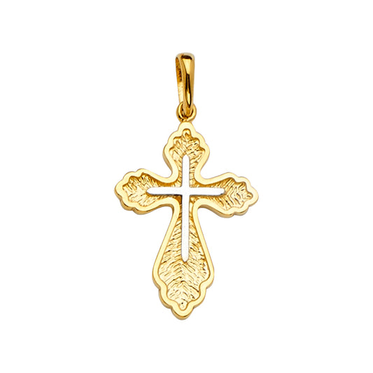 Cross Pendants - 14K GOLD - PT2214