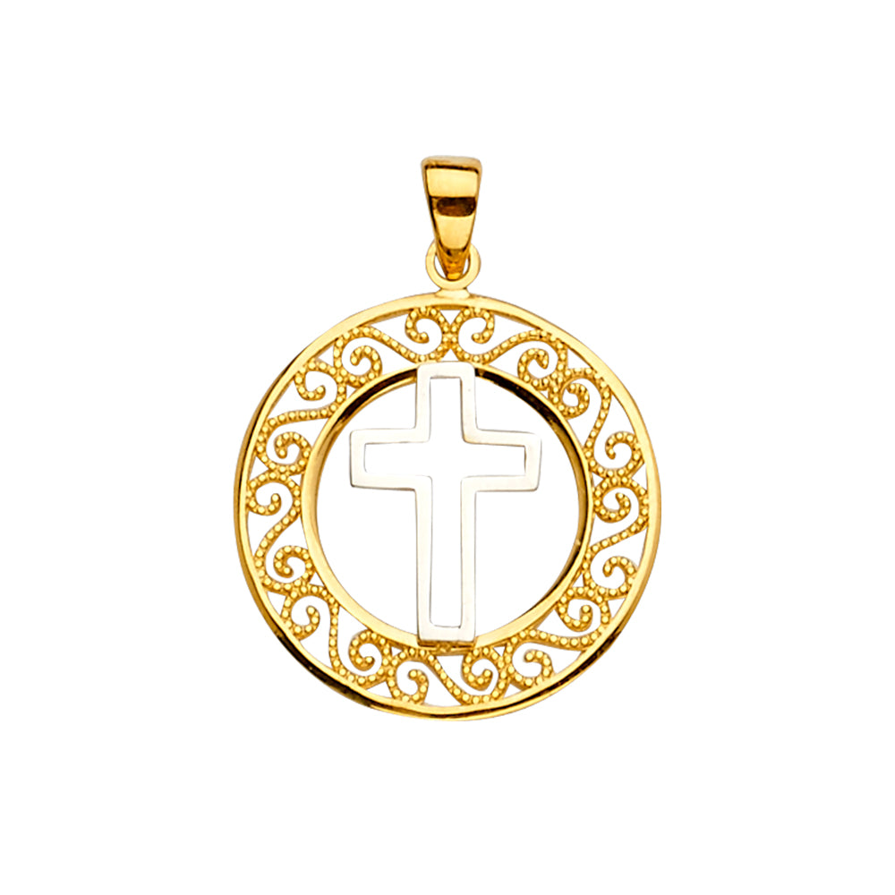 Cross Pendants - 14K GOLD - PT2230
