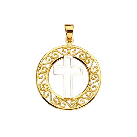 Cross Pendants - 14K GOLD - PT2230