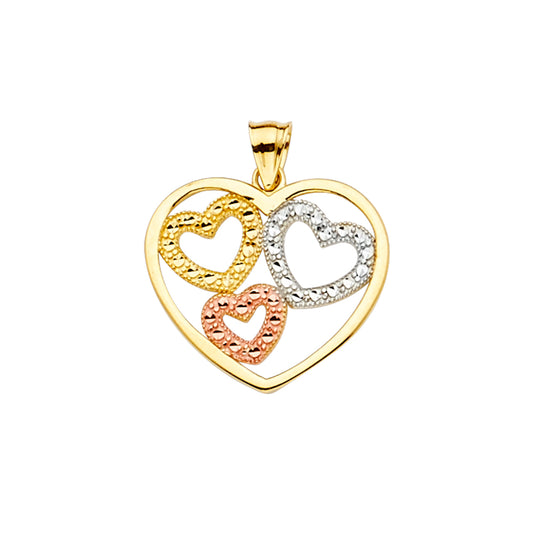 Lockets & Assorted Pendants  - 14K GOLD - PT2367