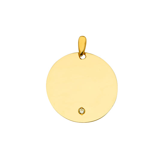 Monogram & Enravable  Pendants  - 14K GOLD - PT2414