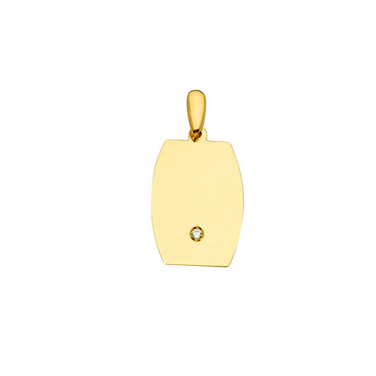 Monogram & Enravable  Pendants  - 14K GOLD - PT2429