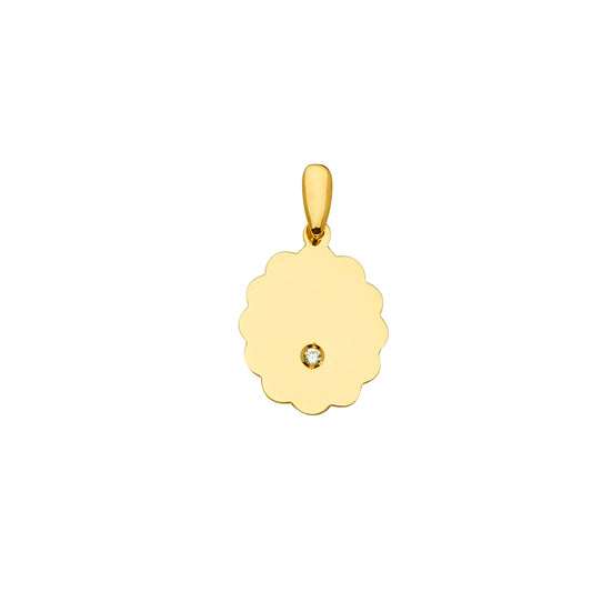 Monogram & Enravable  Pendants  - 14K GOLD - PT2430