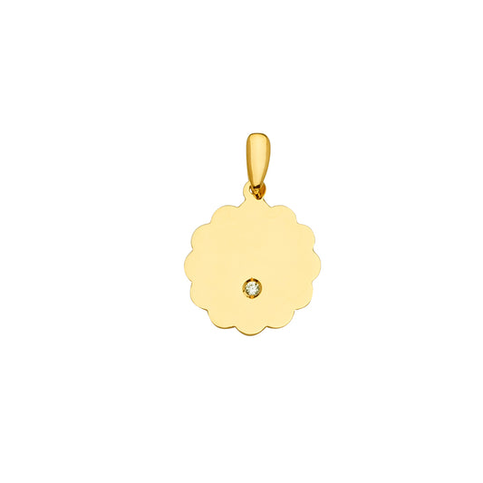 Monogram & Enravable  Pendants  - 14K GOLD - PT2431