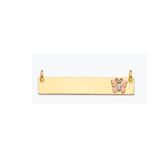 Monogram & Enravable  Pendants  - 14K GOLD - PT2437