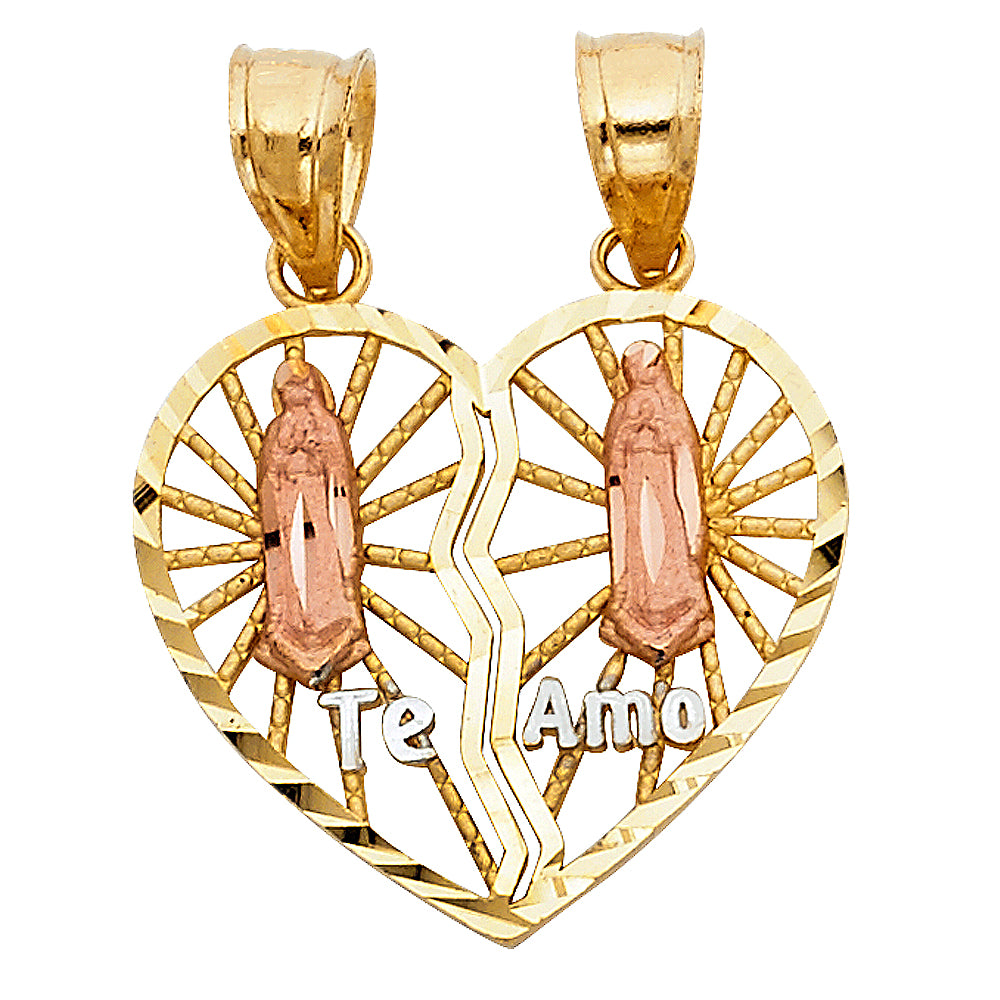 Assorted Heart Pendants - 14K GOLD - PT403