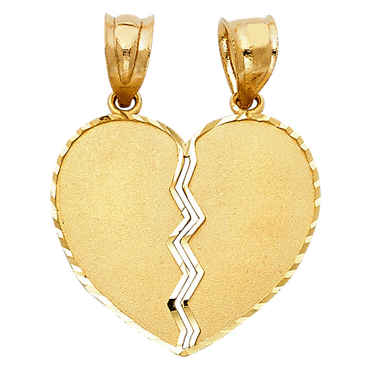 Assorted Heart Pendants - 14K GOLD - PT414