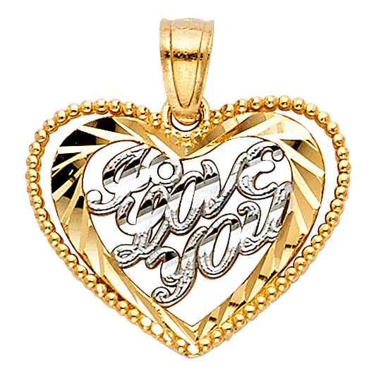 Assorted Heart Pendants - 14K GOLD - PT417
