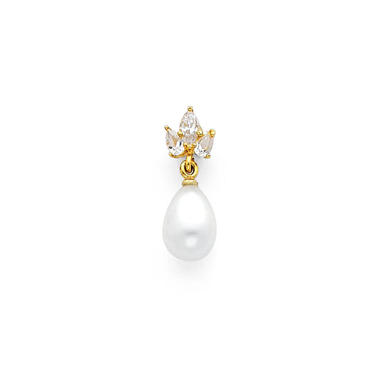 Pearl Collection - 14K GOLD - ER439, PT727