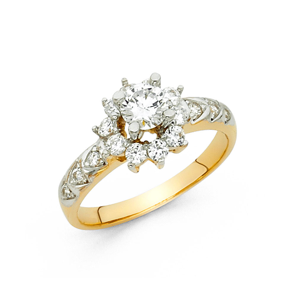 Fancy Rings & CZ Engagement Rings - 14K Gold - RG1285