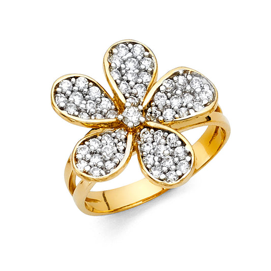 Fancy Rings & CZ Wedding Bands - 14K Gold - RG1371