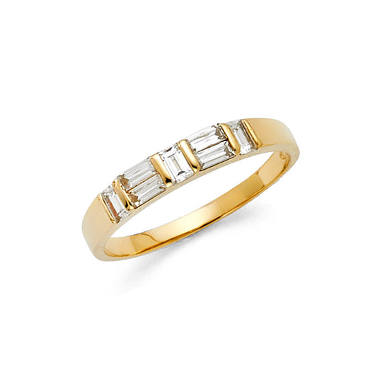 Fancy Rings & CZ Wedding Bands - 14K Gold - RG1382