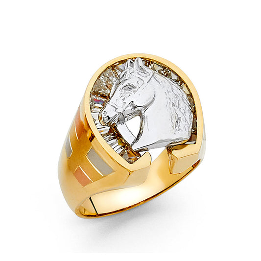 Men’s CZ Rings - 14K Gold - RG1401