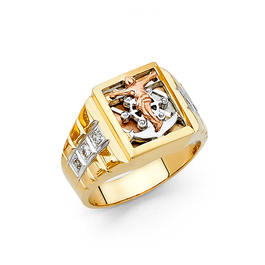 Men’s CZ Rings - 14K Gold - RG1405