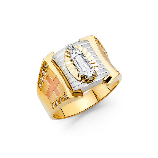 Men’s CZ Rings - 14K Gold - RG1407