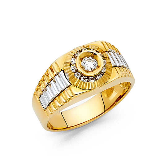 Men’s CZ Rings - 14K Gold - RG1463