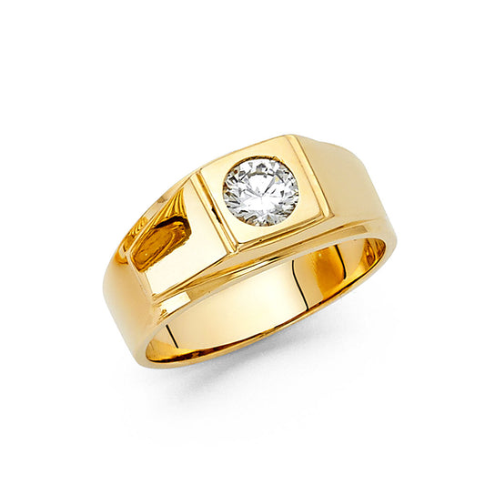 Men’s CZ Rings - 14K Gold - RG1475