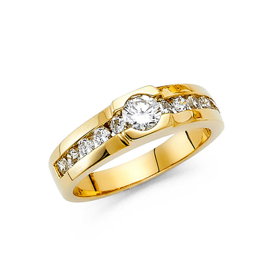 Men’s CZ Rings - 14K Gold - RG1476