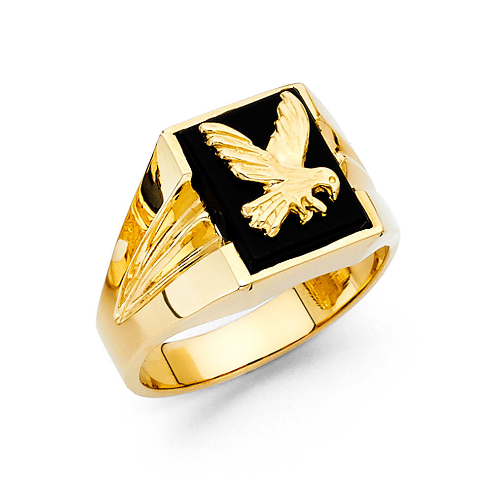 Men’s Onyx Rings - 14K Gold - RG1522