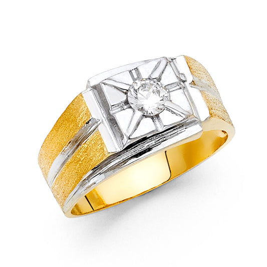 Men’s CZ Rings - 14K Gold - RG1592