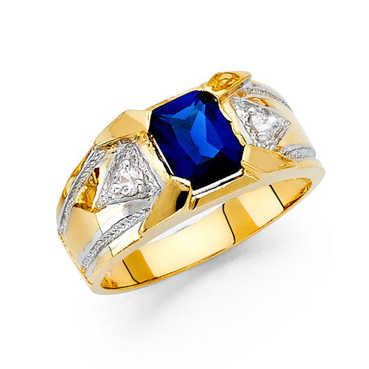 Men’s CZ Rings - 14K Gold - RG1596