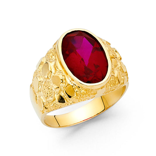 Men’s CZ Rings - 14K Gold - RG1610