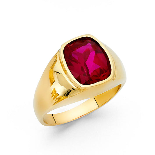 Men’s CZ Rings - 14K Gold - RG1614