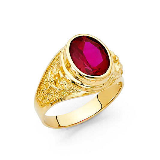 Men’s CZ Rings - 14K Gold - RG1617